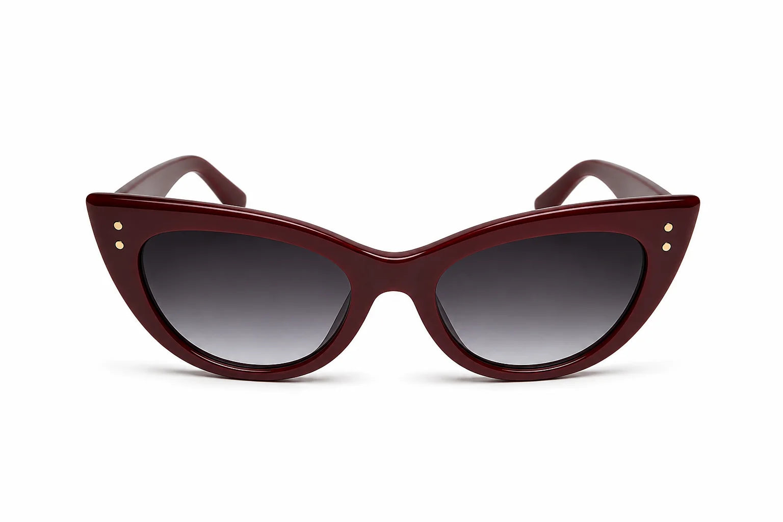 Boston Black and Gold Browline Sunglasses