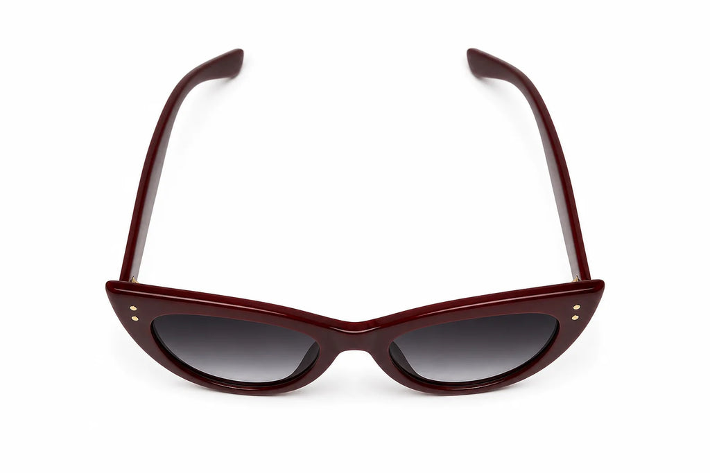 Boston Black and Gold Browline Sunglasses