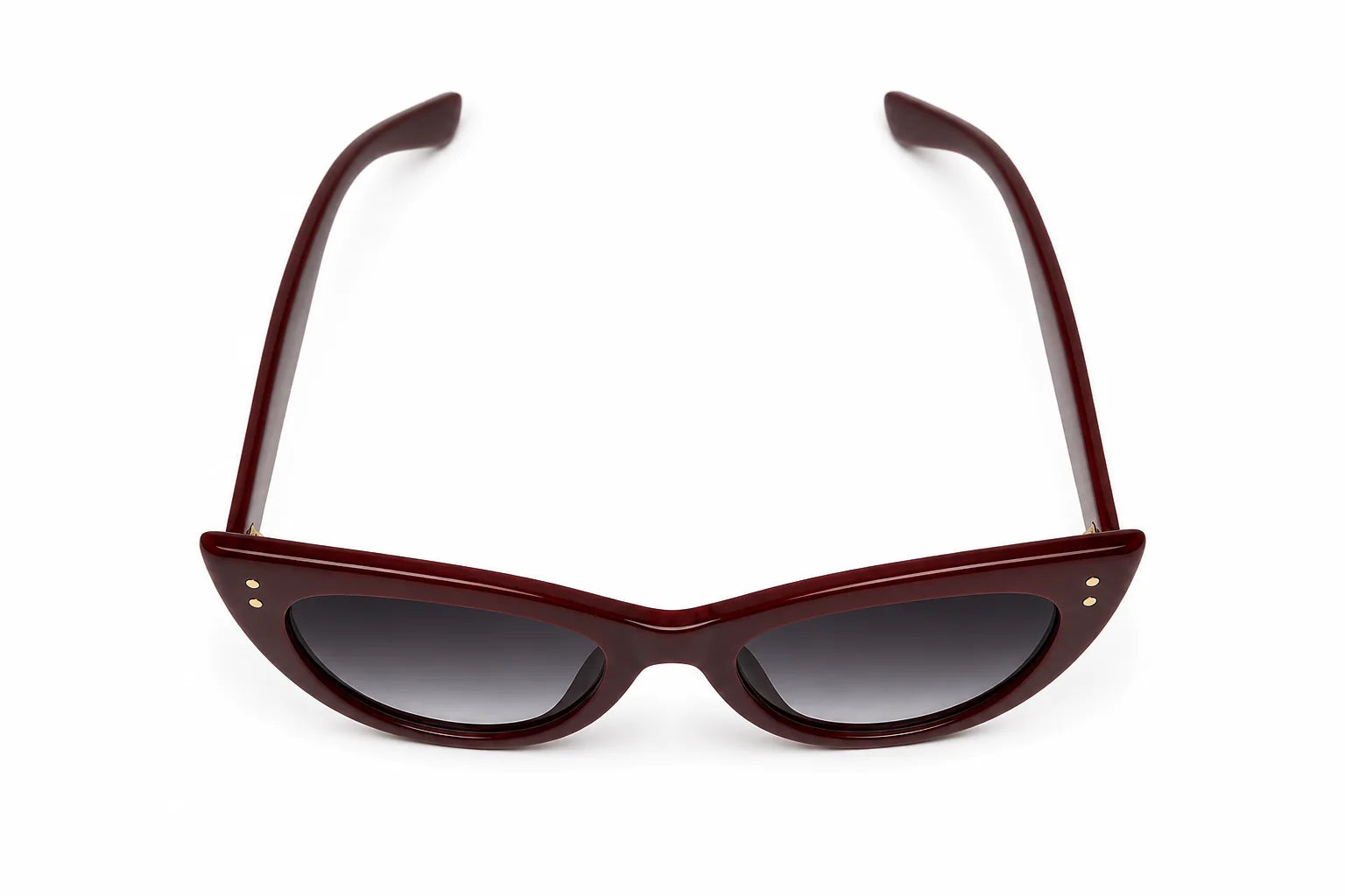 Boston Black and Gold Browline Sunglasses