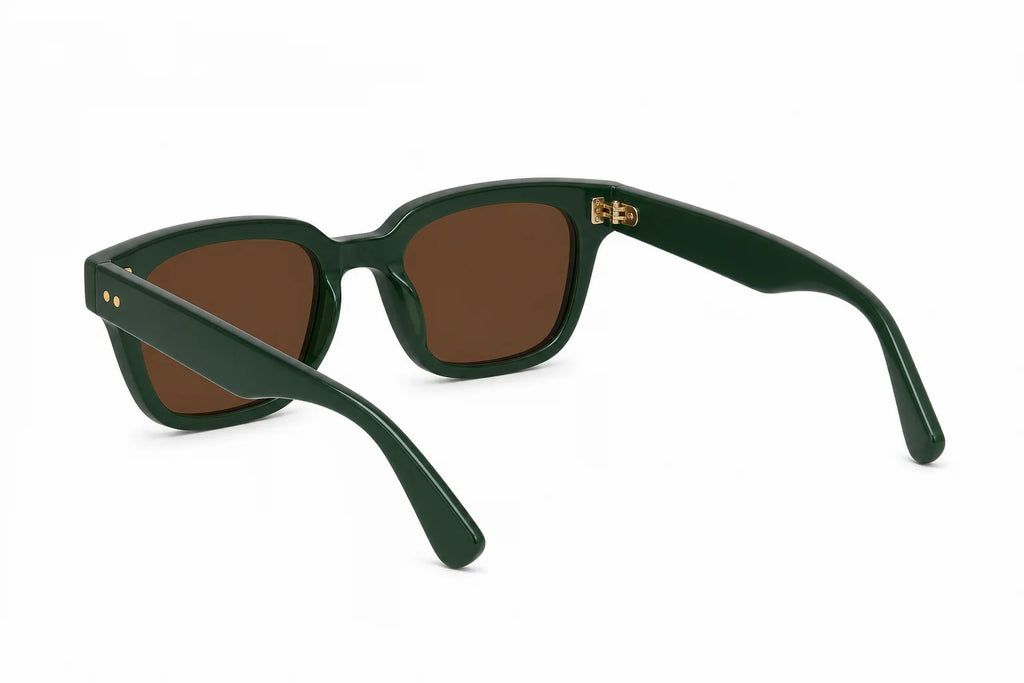 Chicago Black Square Sunglasses