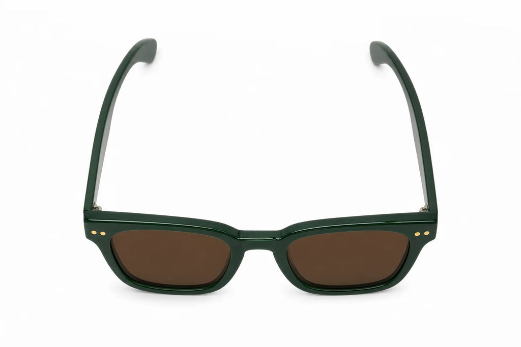 Chicago Black Square Sunglasses