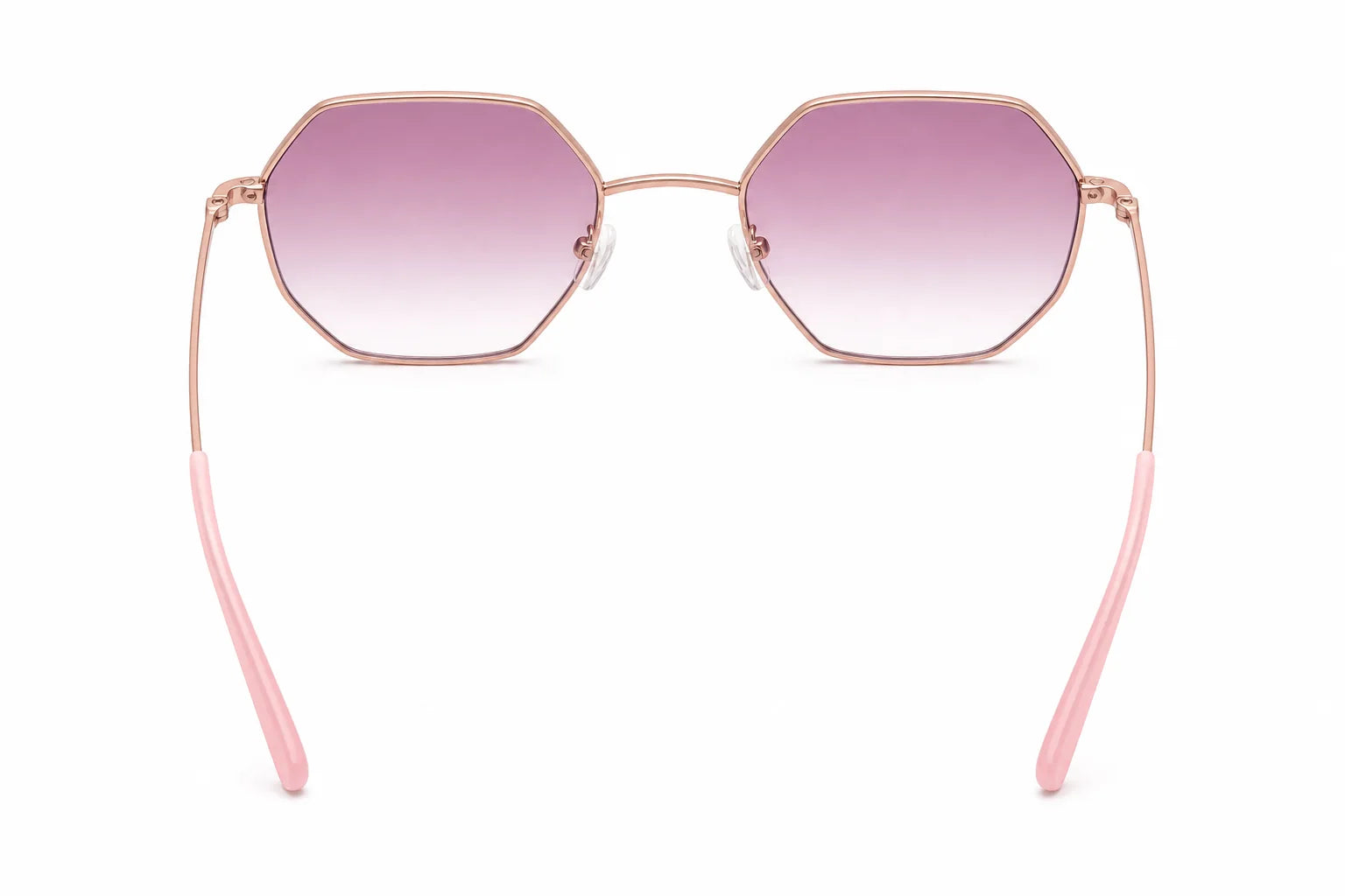 Los Angeles Champagne Oversized Sunglasses